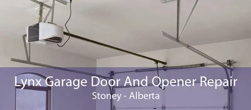 Lynx Garage Door And Opener Repair Stoney - Alberta