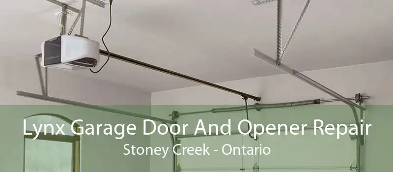 Lynx Garage Door And Opener Repair Stoney Creek - Ontario