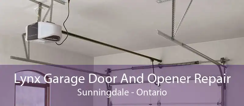 Lynx Garage Door And Opener Repair Sunningdale - Ontario