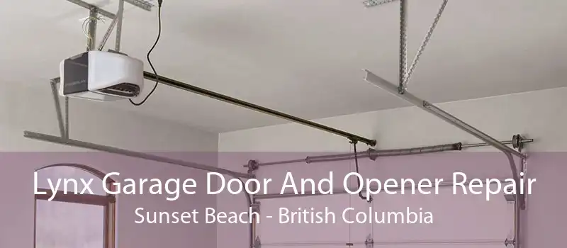 Lynx Garage Door And Opener Repair Sunset Beach - British Columbia