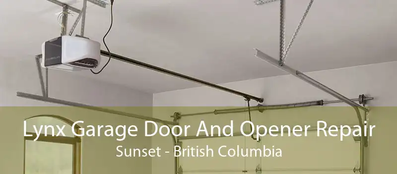 Lynx Garage Door And Opener Repair Sunset - British Columbia