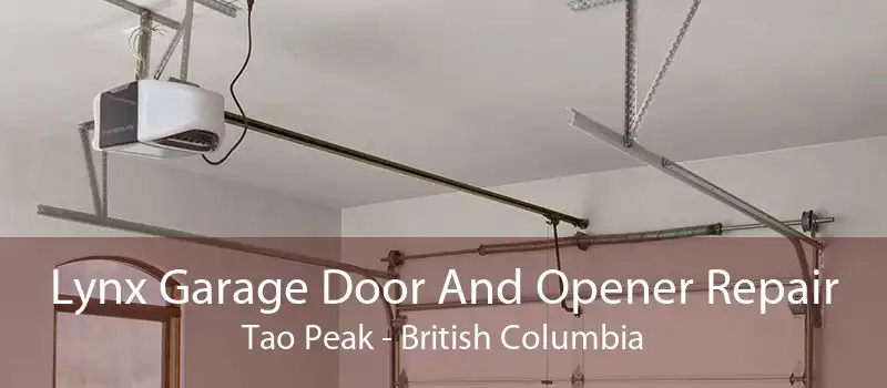 Lynx Garage Door And Opener Repair Tao Peak - British Columbia