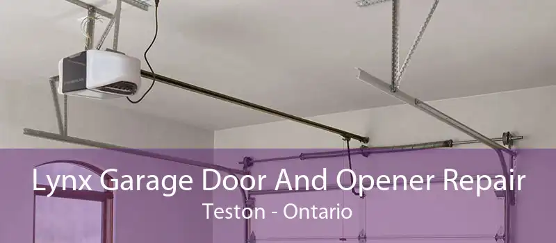 Lynx Garage Door And Opener Repair Teston - Ontario