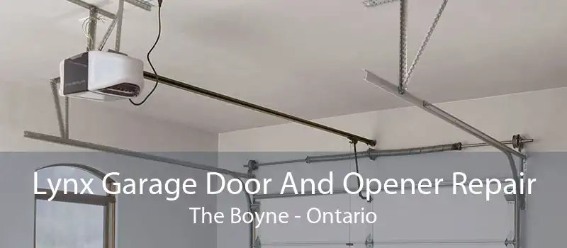 Lynx Garage Door And Opener Repair The Boyne - Ontario