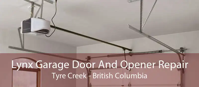 Lynx Garage Door And Opener Repair Tyre Creek - British Columbia