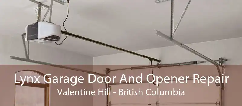 Lynx Garage Door And Opener Repair Valentine Hill - British Columbia