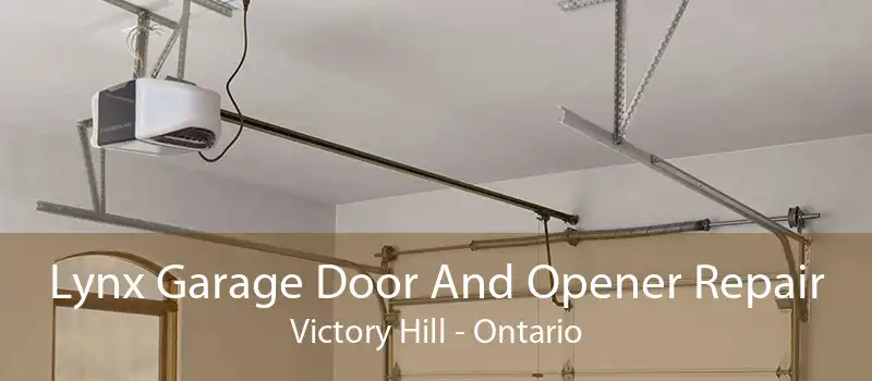 Lynx Garage Door And Opener Repair Victory Hill - Ontario