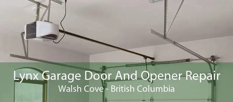 Lynx Garage Door And Opener Repair Walsh Cove - British Columbia