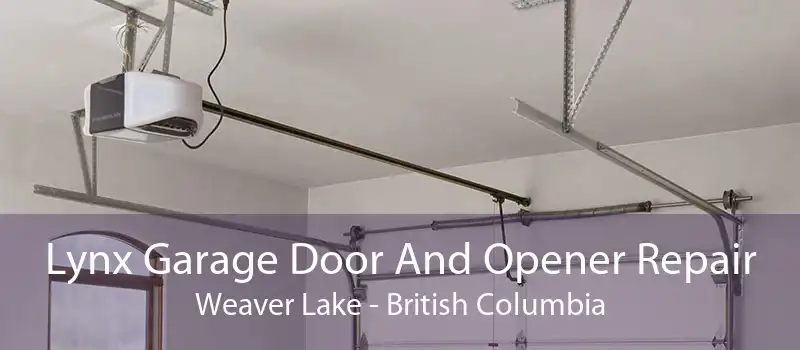 Lynx Garage Door And Opener Repair Weaver Lake - British Columbia
