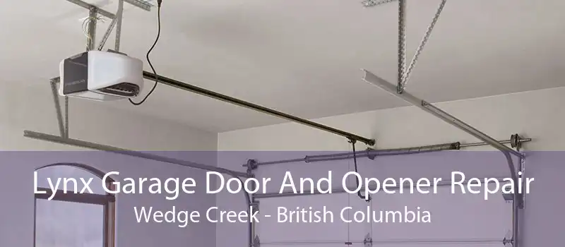 Lynx Garage Door And Opener Repair Wedge Creek - British Columbia