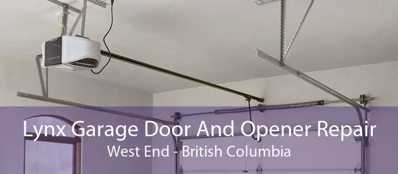 Lynx Garage Door And Opener Repair West End - British Columbia
