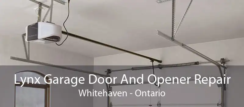 Lynx Garage Door And Opener Repair Whitehaven - Ontario