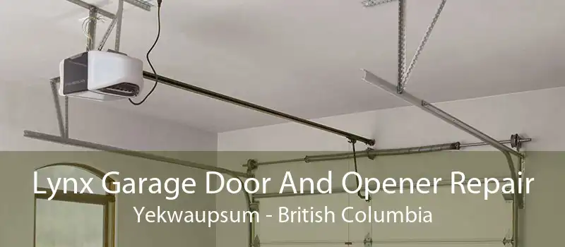 Lynx Garage Door And Opener Repair Yekwaupsum - British Columbia