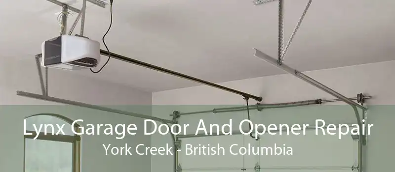 Lynx Garage Door And Opener Repair York Creek - British Columbia