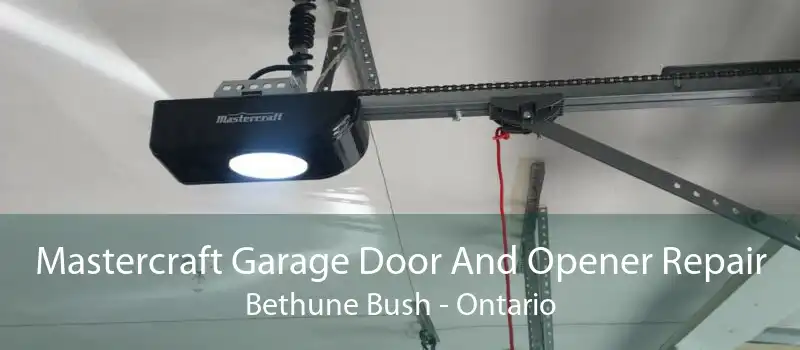 Mastercraft Garage Door And Opener Repair Bethune Bush - Ontario