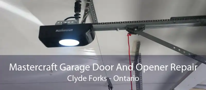 Mastercraft Garage Door And Opener Repair Clyde Forks - Ontario