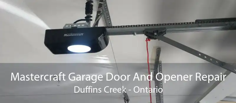 Mastercraft Garage Door And Opener Repair Duffins Creek - Ontario