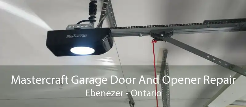Mastercraft Garage Door And Opener Repair Ebenezer - Ontario