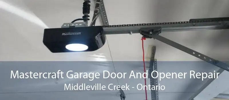 Mastercraft Garage Door And Opener Repair Middleville Creek - Ontario