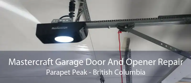 Mastercraft Garage Door And Opener Repair Parapet Peak - British Columbia