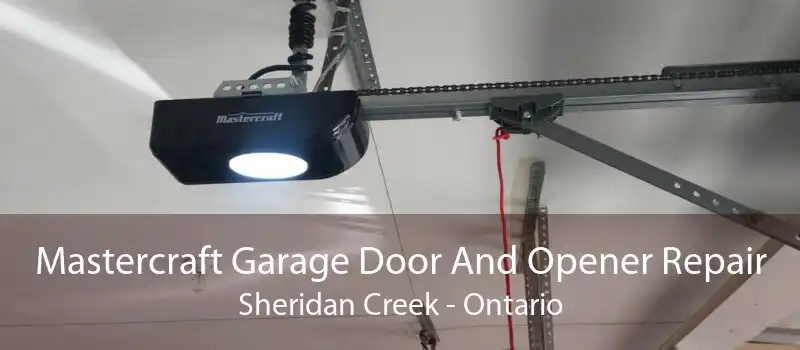 Mastercraft Garage Door And Opener Repair Sheridan Creek - Ontario