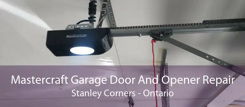 Mastercraft Garage Door And Opener Repair Stanley Corners - Ontario
