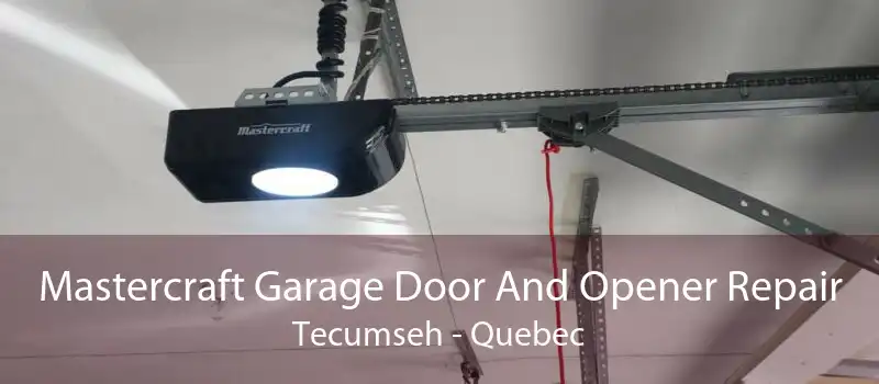 Mastercraft Garage Door And Opener Repair Tecumseh - Quebec