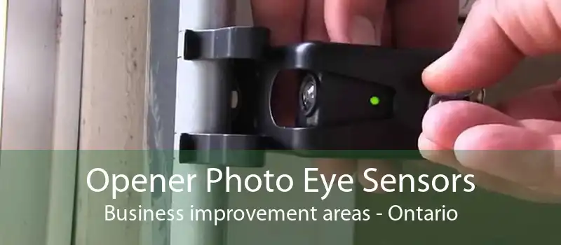 Opener Photo Eye Sensors Business improvement areas - Ontario