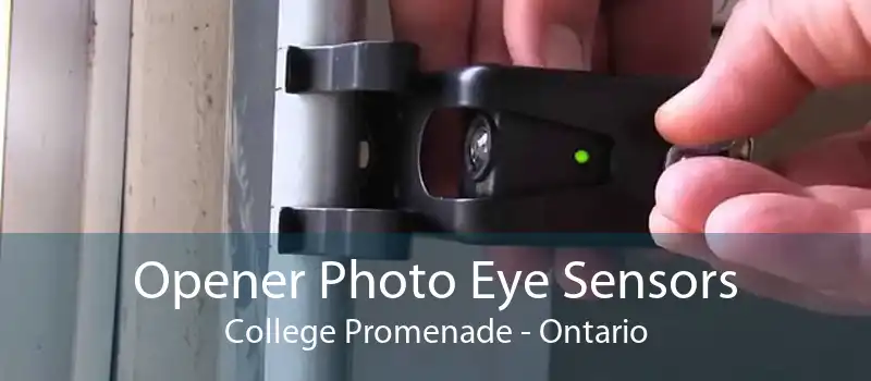 Opener Photo Eye Sensors College Promenade - Ontario