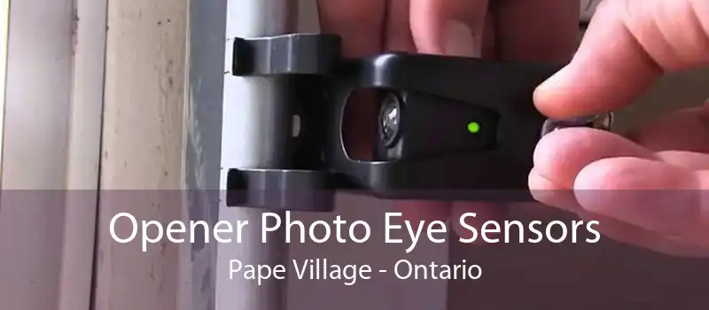 Opener Photo Eye Sensors Pape Village - Ontario