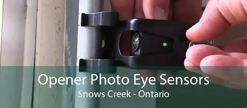 Opener Photo Eye Sensors Snows Creek - Ontario