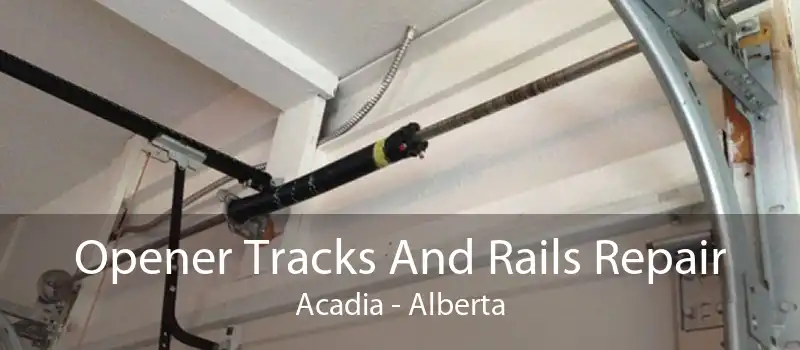 Opener Tracks And Rails Repair Acadia - Alberta