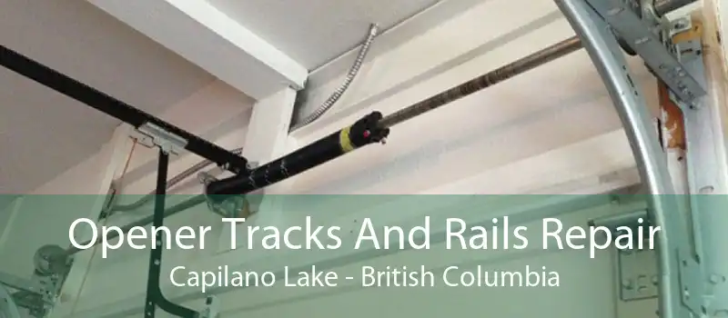 Opener Tracks And Rails Repair Capilano Lake - British Columbia