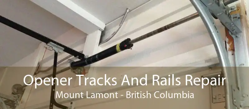 Opener Tracks And Rails Repair Mount Lamont - British Columbia