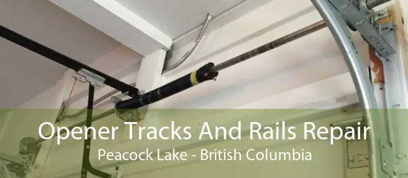 Opener Tracks And Rails Repair Peacock Lake - British Columbia