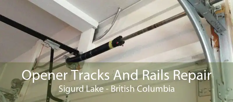 Opener Tracks And Rails Repair Sigurd Lake - British Columbia
