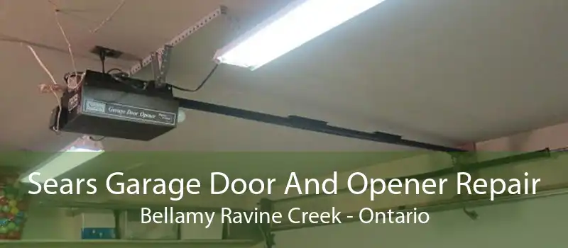 Sears Garage Door And Opener Repair Bellamy Ravine Creek - Ontario