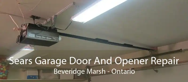Sears Garage Door And Opener Repair Beveridge Marsh - Ontario