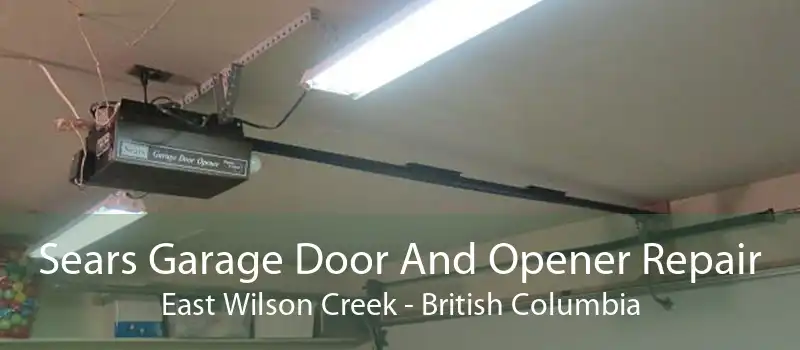 Sears Garage Door And Opener Repair East Wilson Creek - British Columbia
