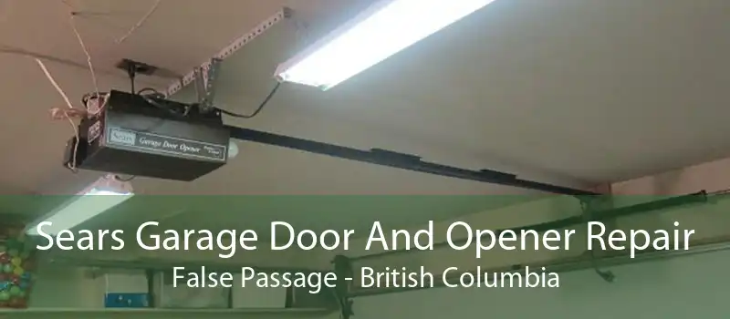 Sears Garage Door And Opener Repair False Passage - British Columbia