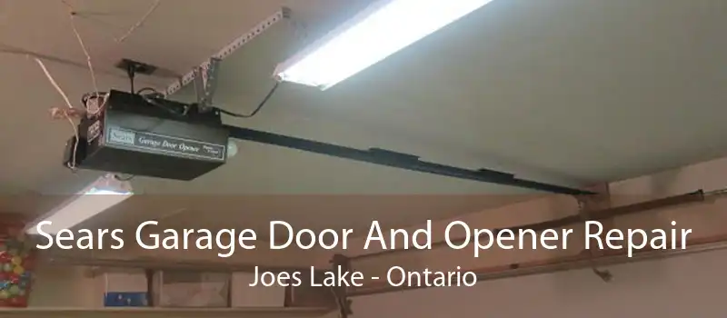 Sears Garage Door And Opener Repair Joes Lake - Ontario