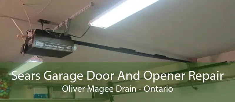Sears Garage Door And Opener Repair Oliver Magee Drain - Ontario