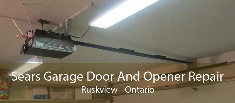 Sears Garage Door And Opener Repair Ruskview - Ontario