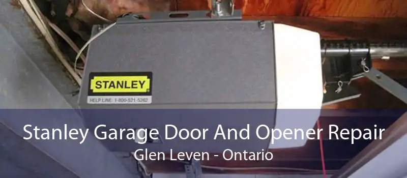 Stanley Garage Door And Opener Repair Glen Leven - Ontario