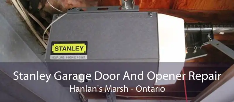 Stanley Garage Door And Opener Repair Hanlan's Marsh - Ontario