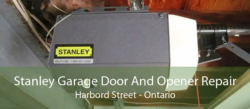 Stanley Garage Door And Opener Repair Harbord Street - Ontario