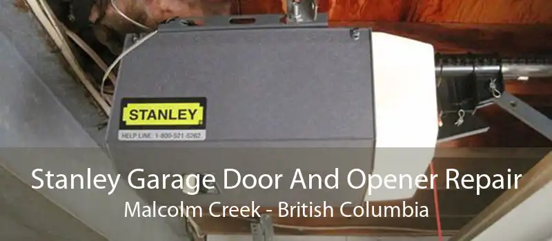 Stanley Garage Door And Opener Repair Malcolm Creek - British Columbia