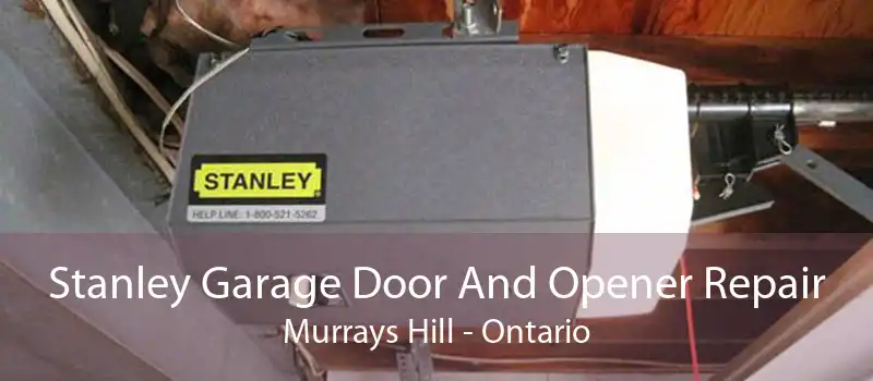 Stanley Garage Door And Opener Repair Murrays Hill - Ontario