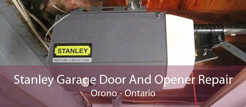 Stanley Garage Door And Opener Repair Orono - Ontario