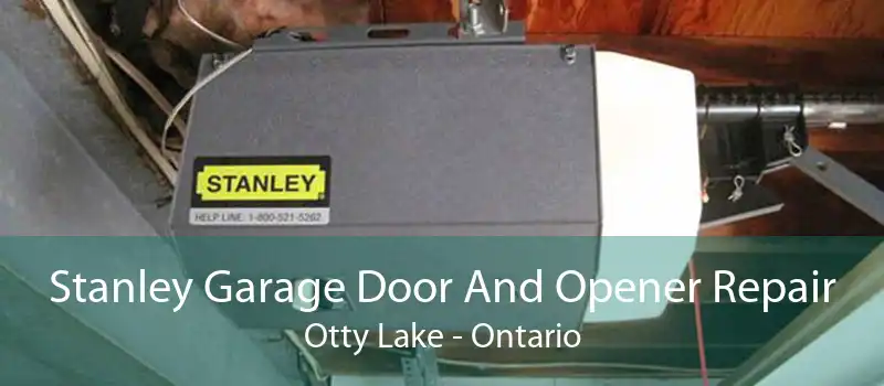 Stanley Garage Door And Opener Repair Otty Lake - Ontario